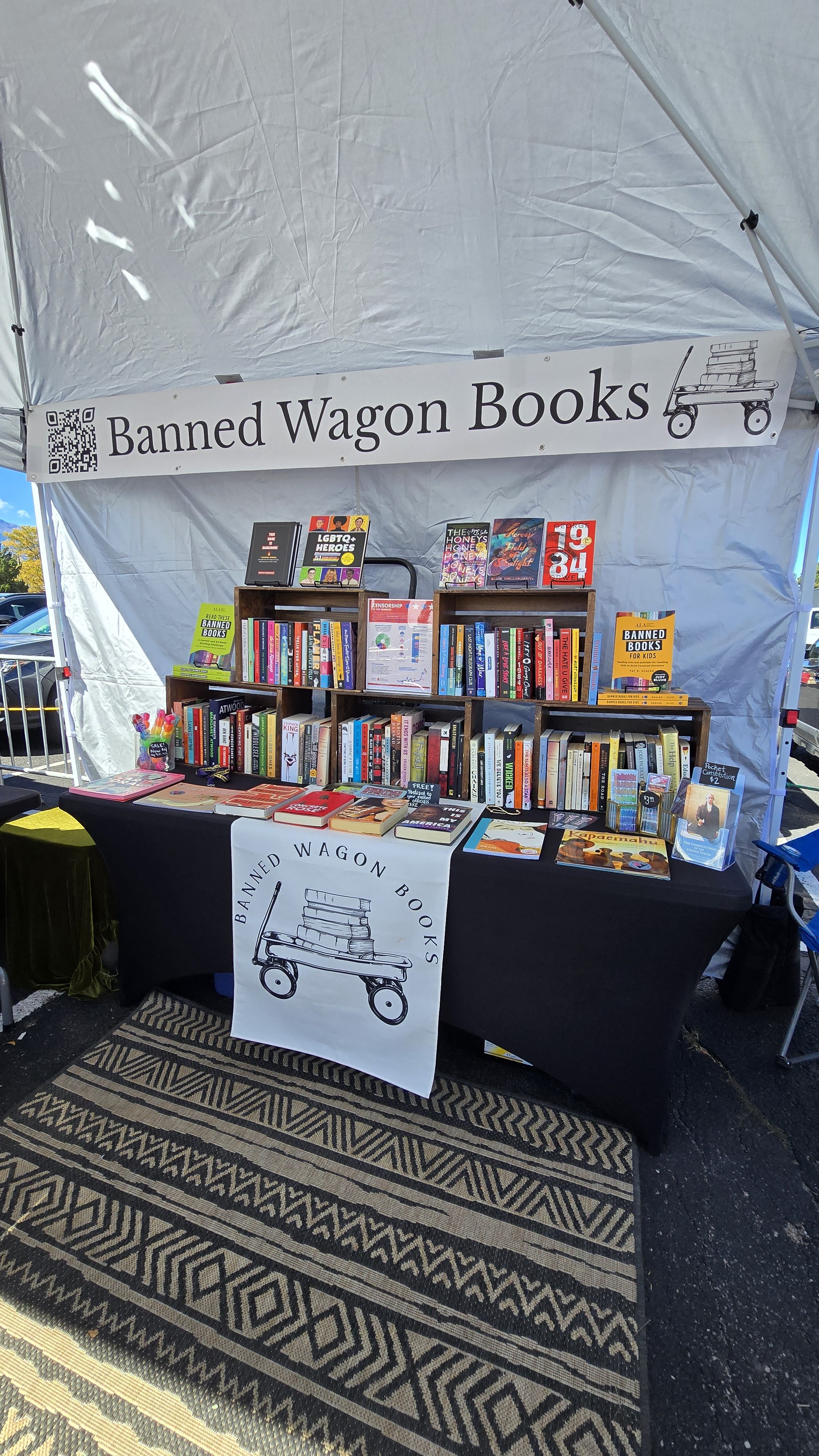 Banned Wagon Books challenges censorship through access to banned titles